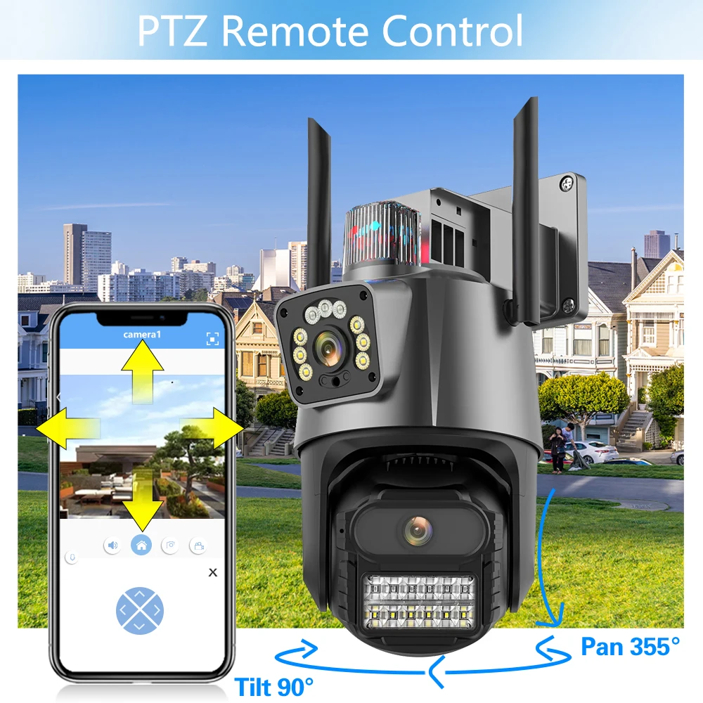 10CH POE NVR 8MP 4K PTZ Securi - Home Security Video Recording Systems บทวิจารณ์และราคา