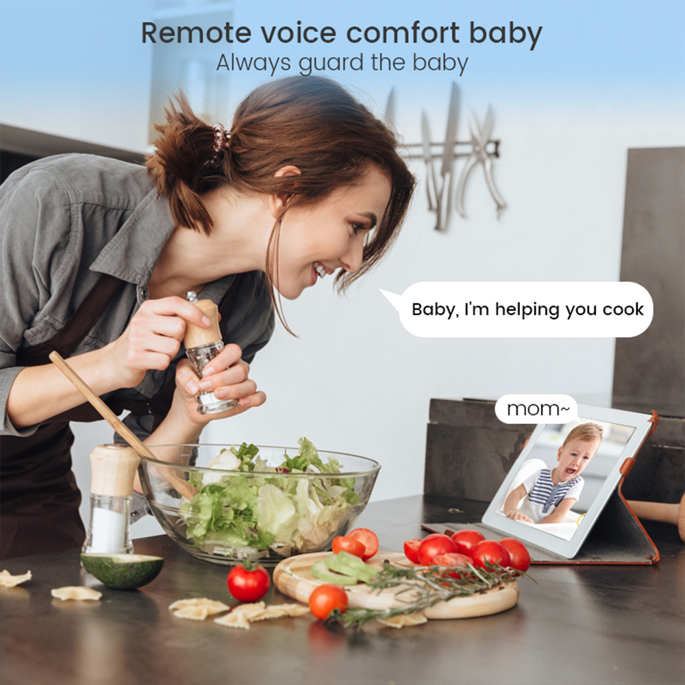 4MP WiFi xiaovv indoor Baby Mo - Home Security Ultimate บทวิจารณ์และราคา