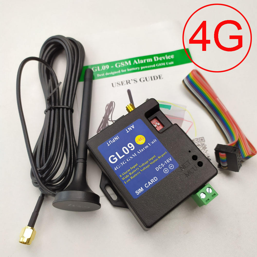 2G 3G 4G GSM Alarm System GL09 - Home Security Units บทวิจารณ์และราคา