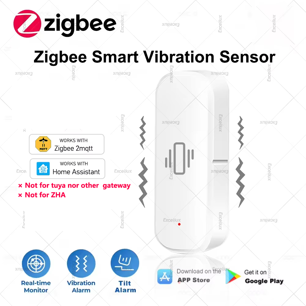 Zigbee Smart Vibration Sensor  - Home Security And Monitoring บทวิจารณ์และราคา
