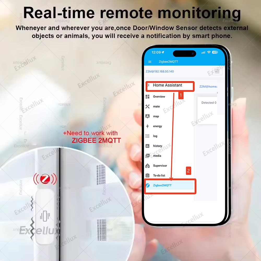 Zigbee Smart Vibration Sensor  - Home Security And Monitoring บทวิจารณ์และราคา