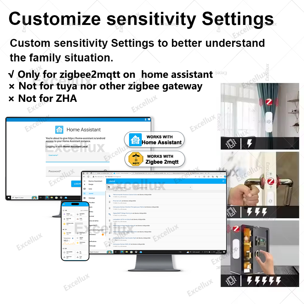 Zigbee Smart Vibration Sensor  - Home Security And Monitoring บทวิจารณ์และราคา