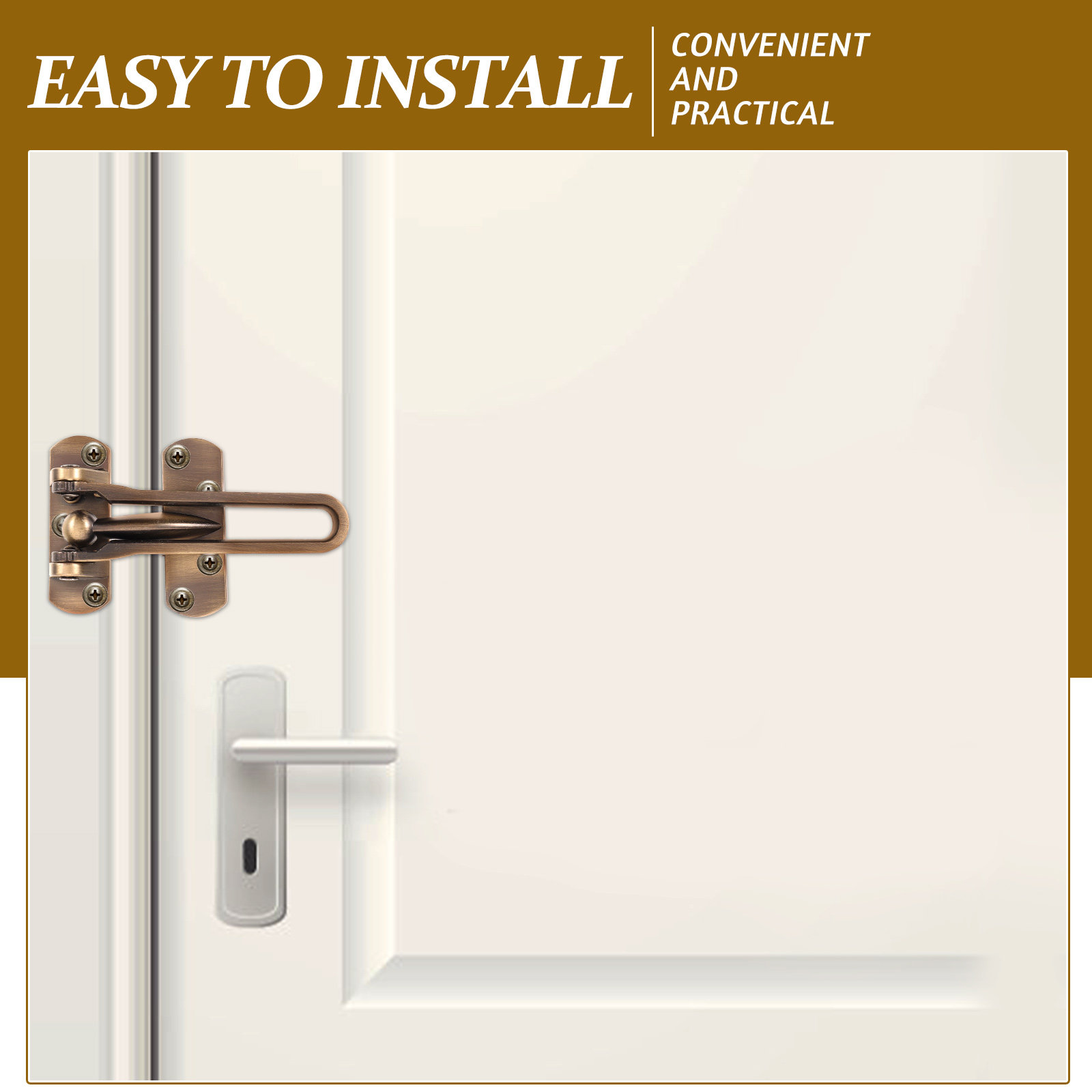 Security Door Latch Reinforcem - Door Reinforcer Kit บทวิจารณ์และราคา