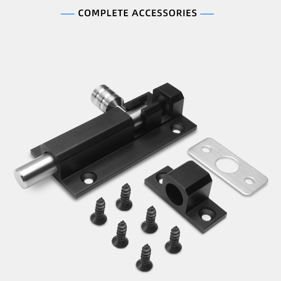1pc Security Door Bolt Reinfor - Door Reinforcer Kit บทวิจารณ์และราคา