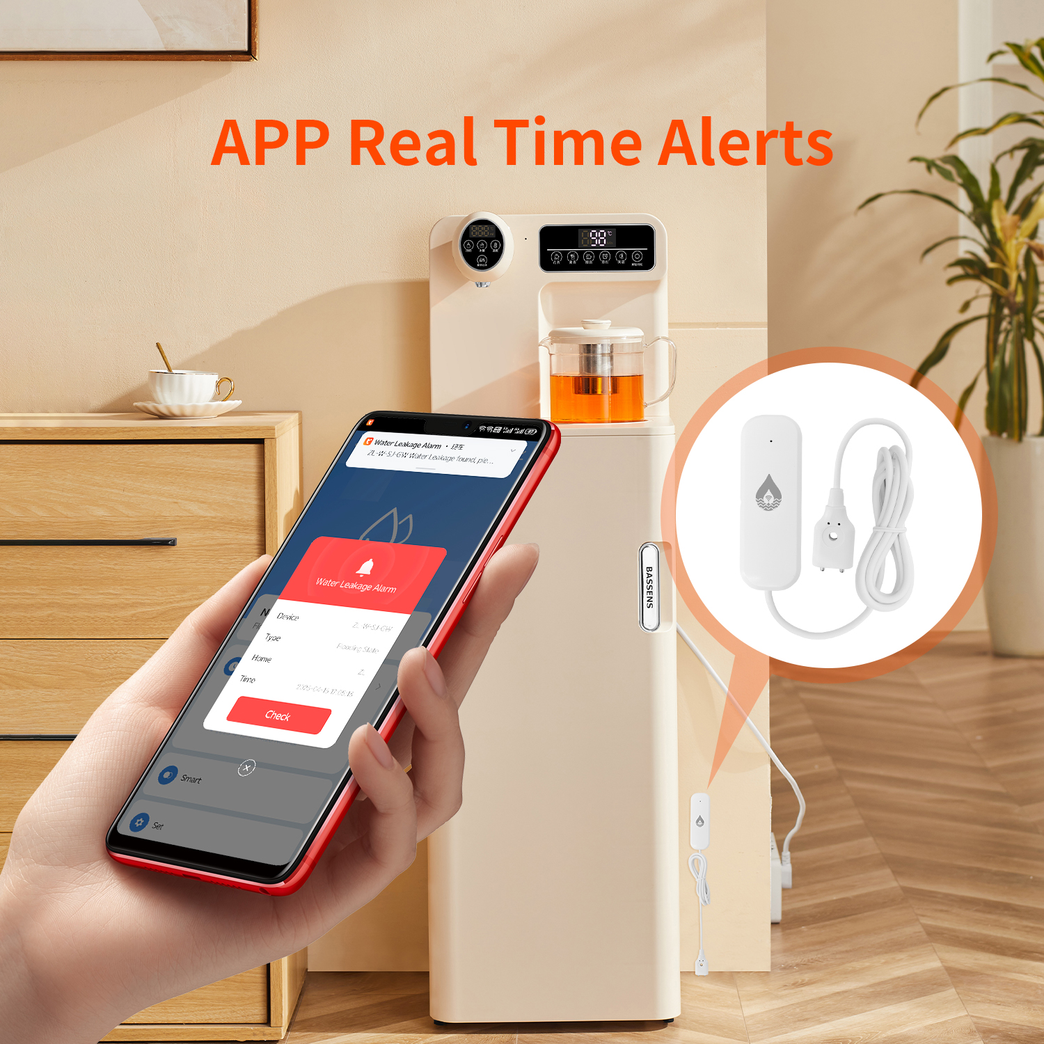YFK Tuya WiFi Water Leakage Se - Home Security With Ai บทวิจารณ์และราคา