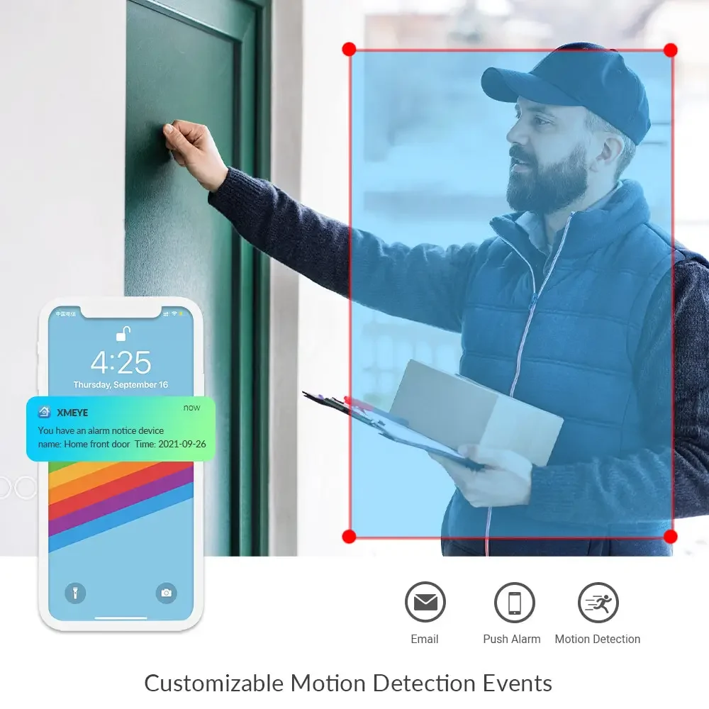 8MP 4K Ai Face Detection Secur - Home Security Video Recording Systems บทวิจารณ์และราคา