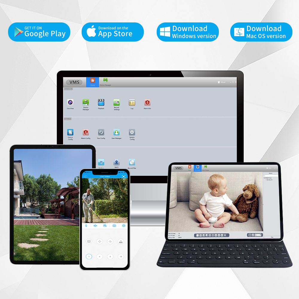 8MP 4K Ai Face Detection Secur - Home Security With Ai บทวิจารณ์และราคา