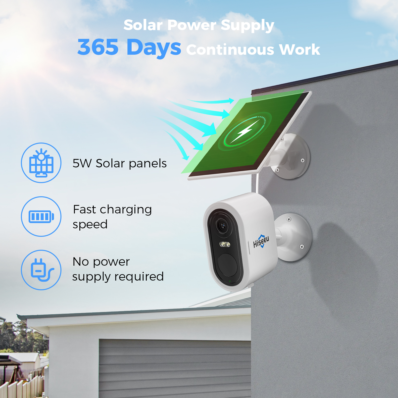 Hiseeu 10CH NVR 4MP WiFi Solar - Nvr Kit 8 Channel บทวิจารณ์และราคา