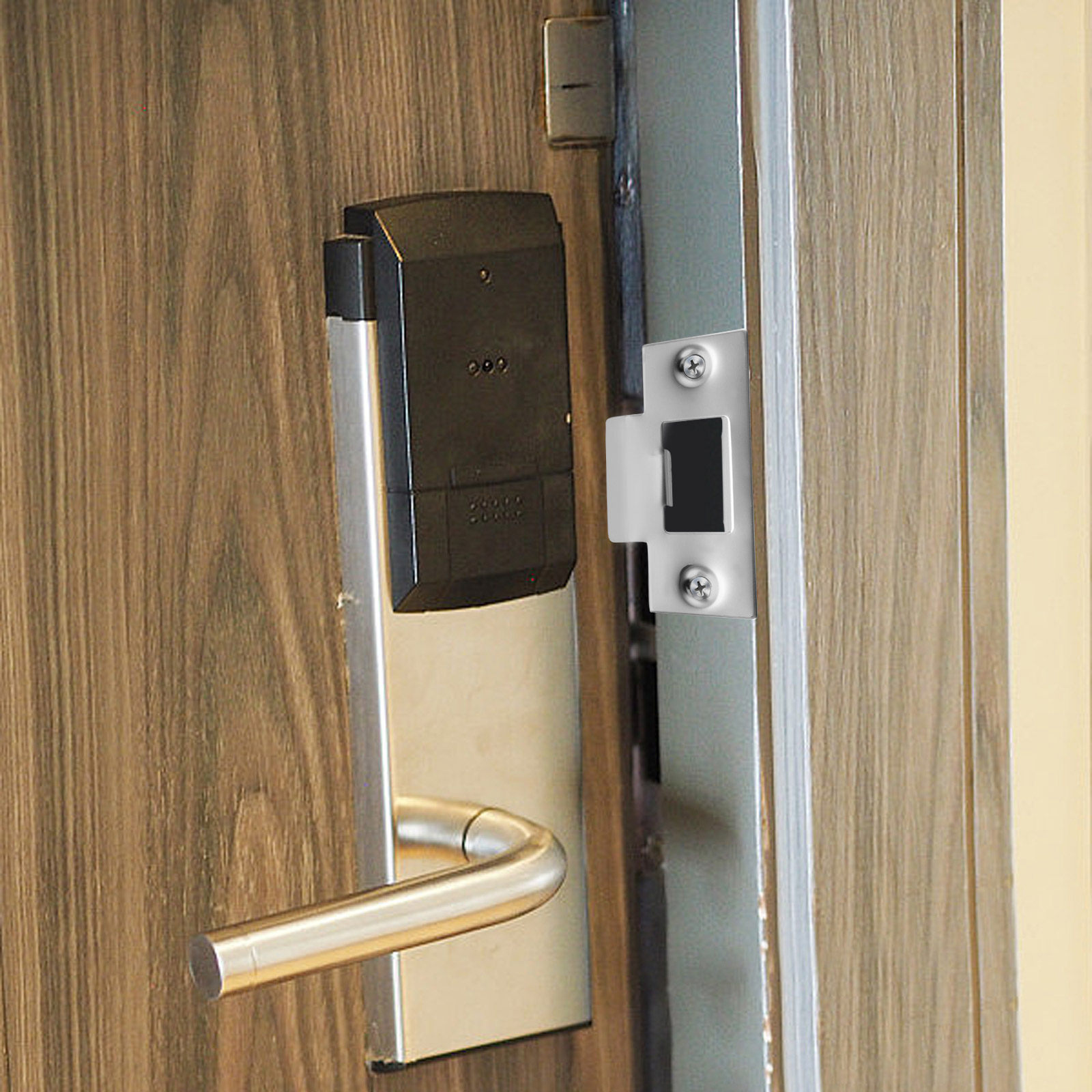 4Pcs Heavy Duty Stainless Stee - Door Reinforcer Kit บทวิจารณ์และราคา