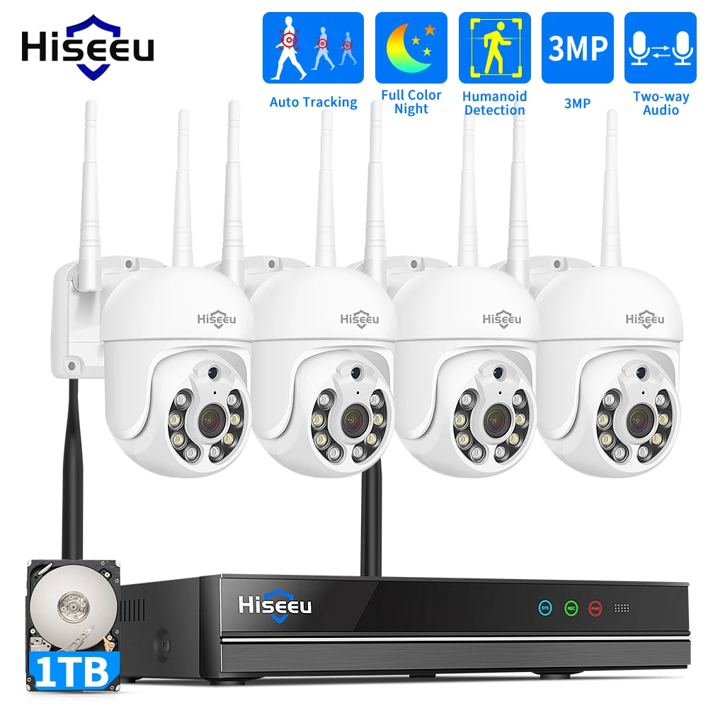 Hiseeu 5MP WiFi CCTV Camera Se - Nvr Kit 8 Channel บทวิจารณ์และราคา