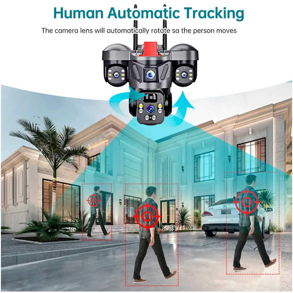 KERUI V380 Pro Outdoor PTZ 6MP - Home Security Ultimate บทวิจารณ์และราคา