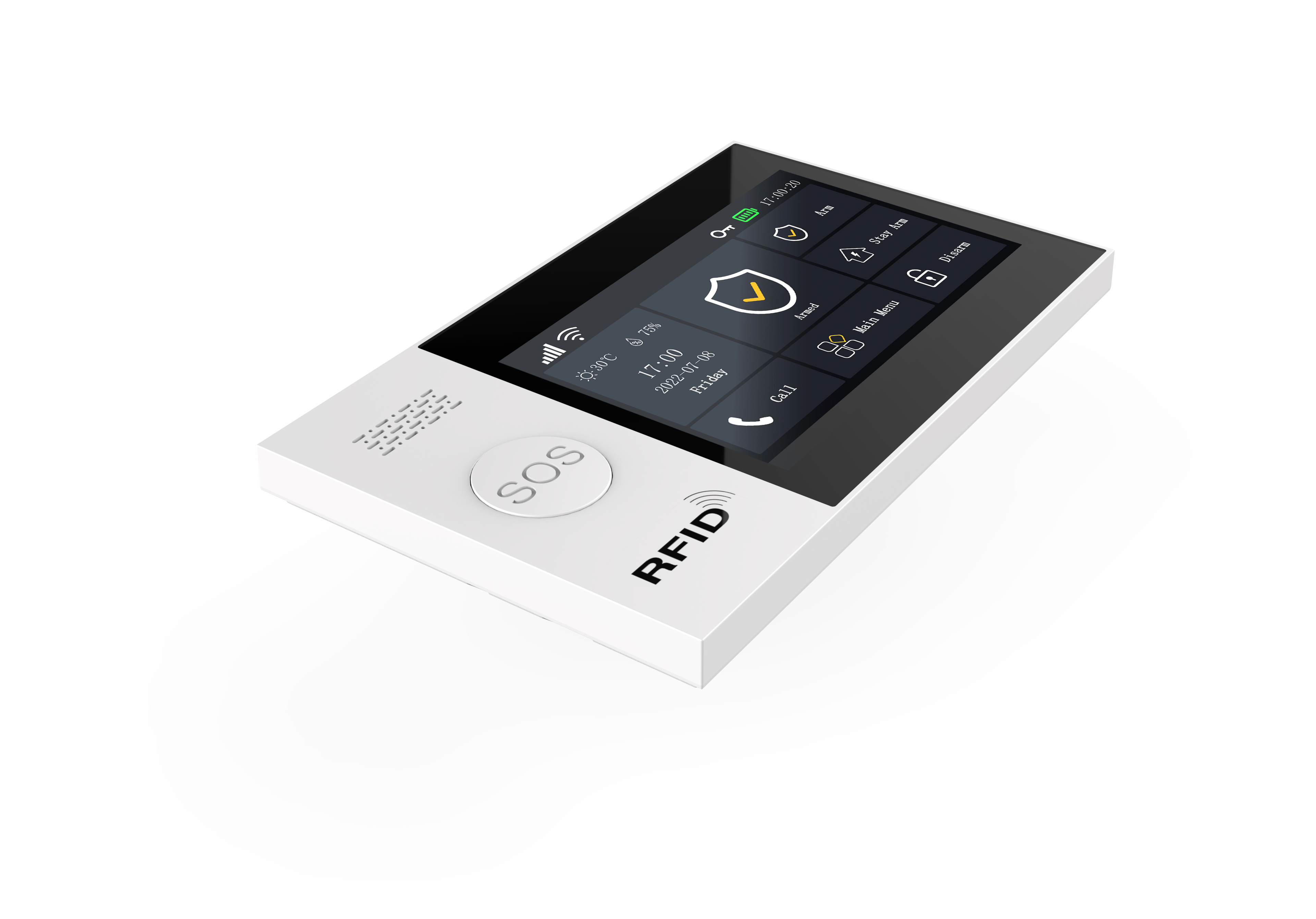 4.3Inch IPS Screen Touch Penal - Home Security Land บทวิจารณ์และราคา