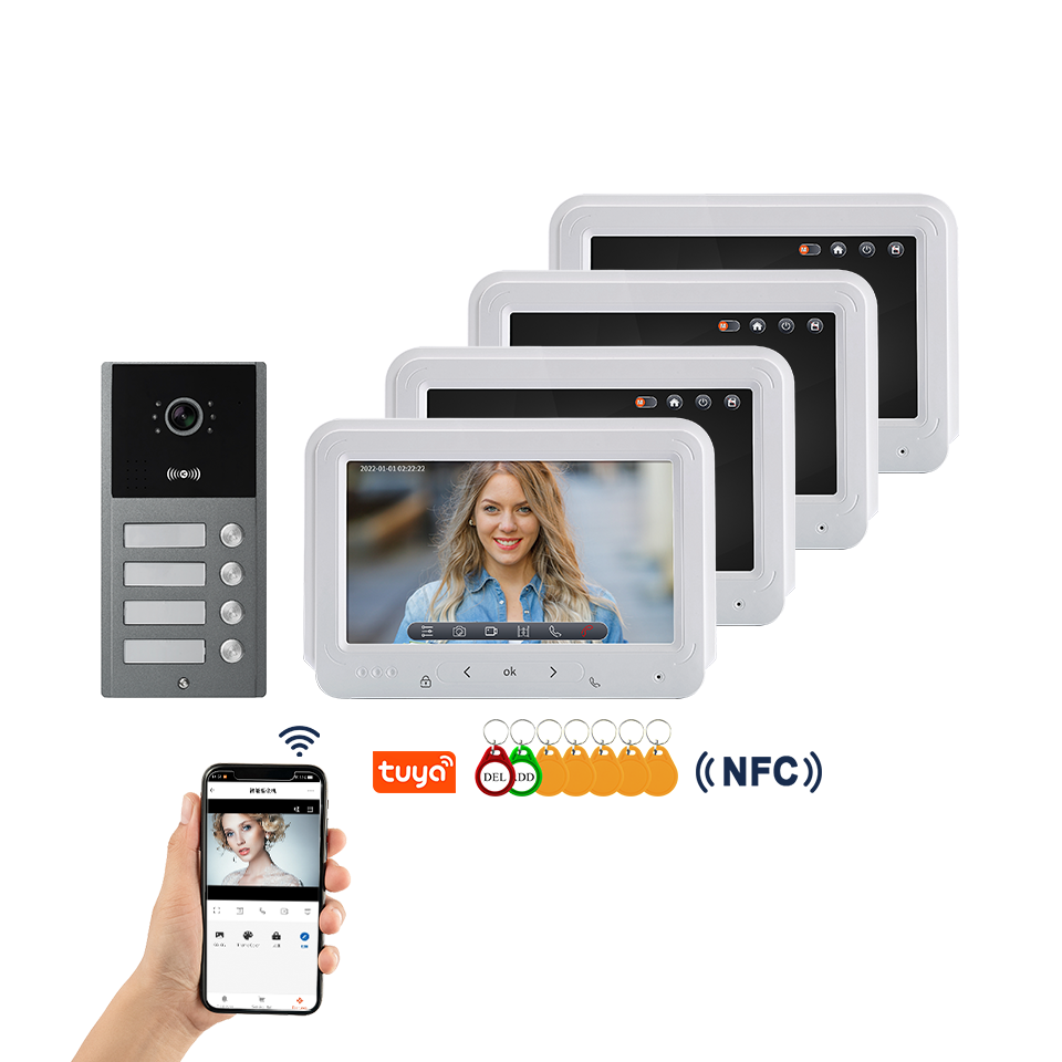 Tuya WIFI Video Intercom Syste - Home Security Units บทวิจารณ์และราคา