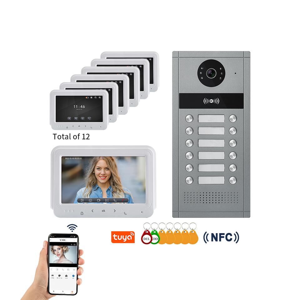 Tuya WIFI Video Intercom Syste - Home Security Units บทวิจารณ์และราคา