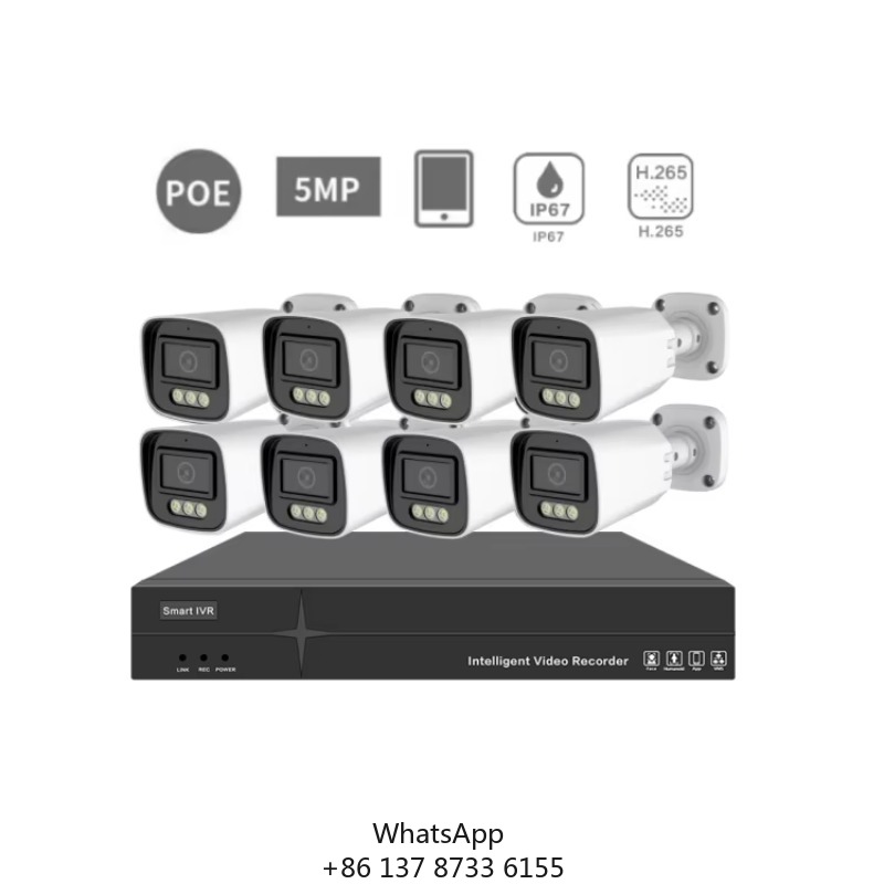 5MP 4CH 8CH Home Cctv Security - Home Security System บทวิจารณ์และราคา
