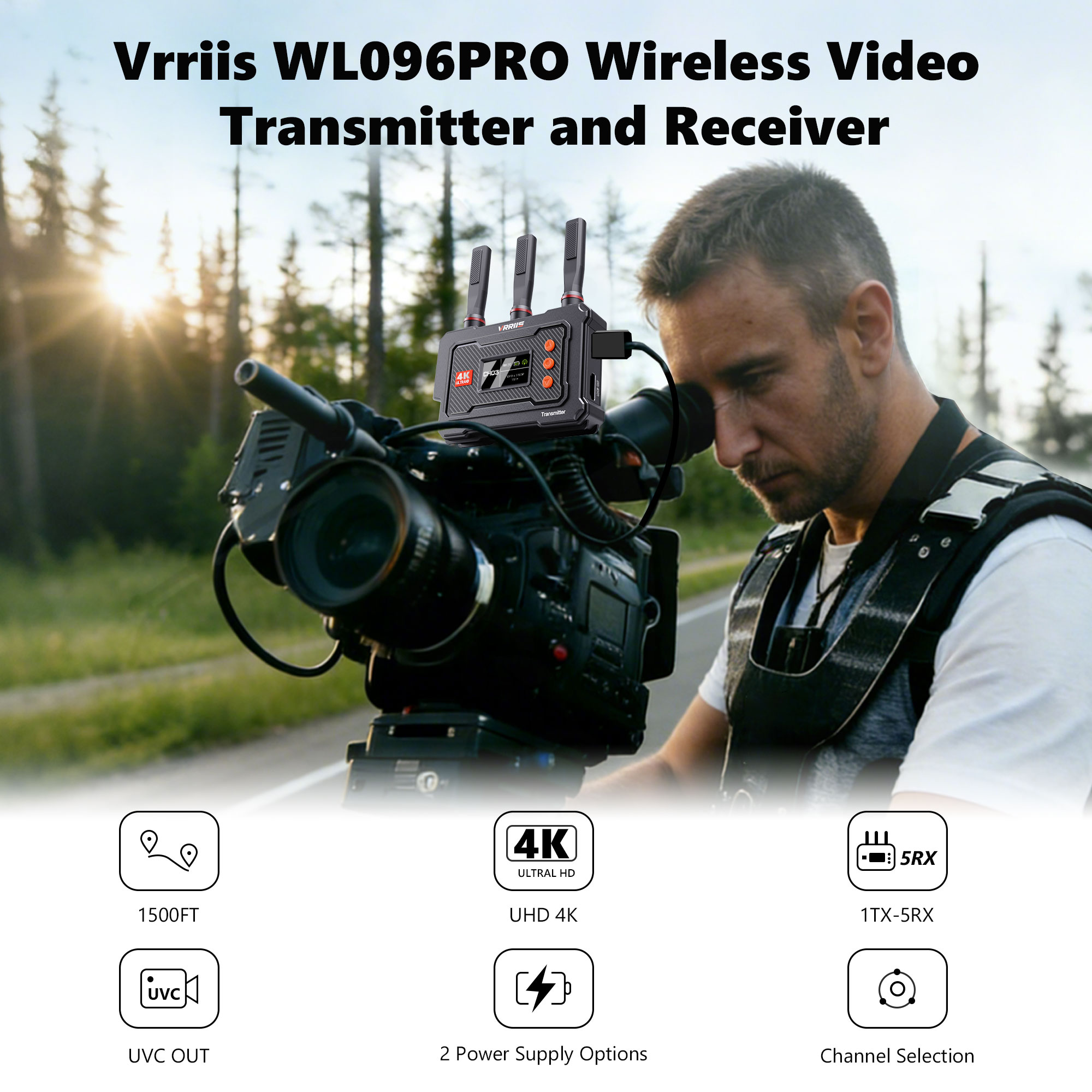 HDMI Wireless 4K Video Transmi - Home Security Wireless บทวิจารณ์และราคา