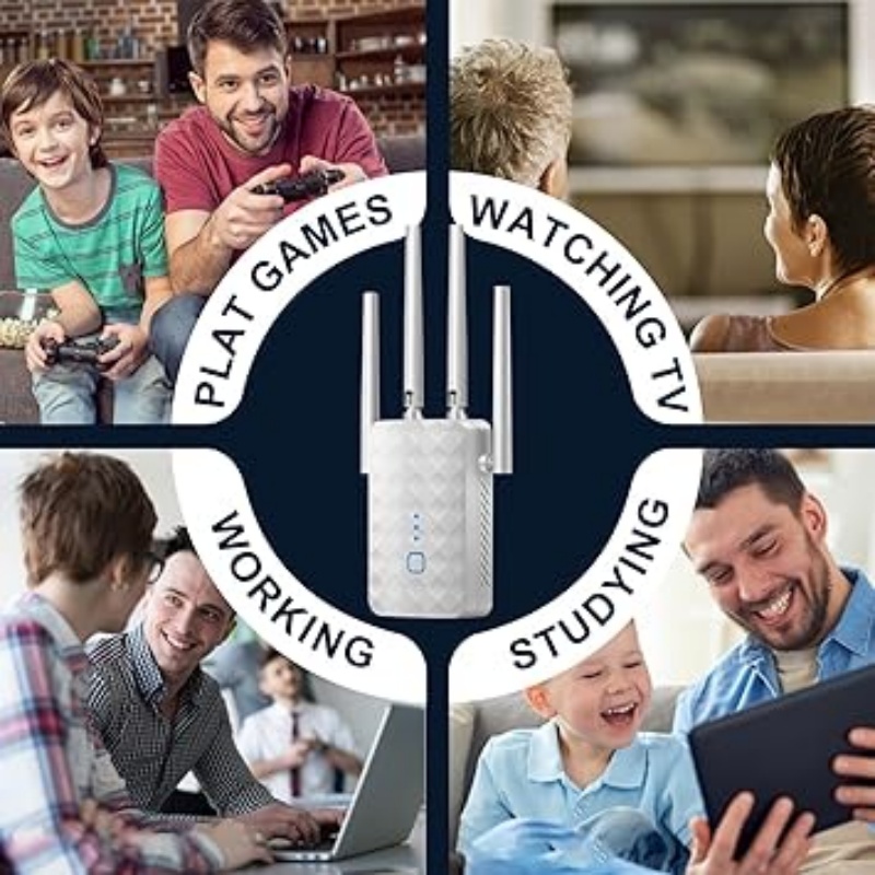 1200Mbps WiFi Repeater Wireles - Home Security Wireless บทวิจารณ์และราคา
