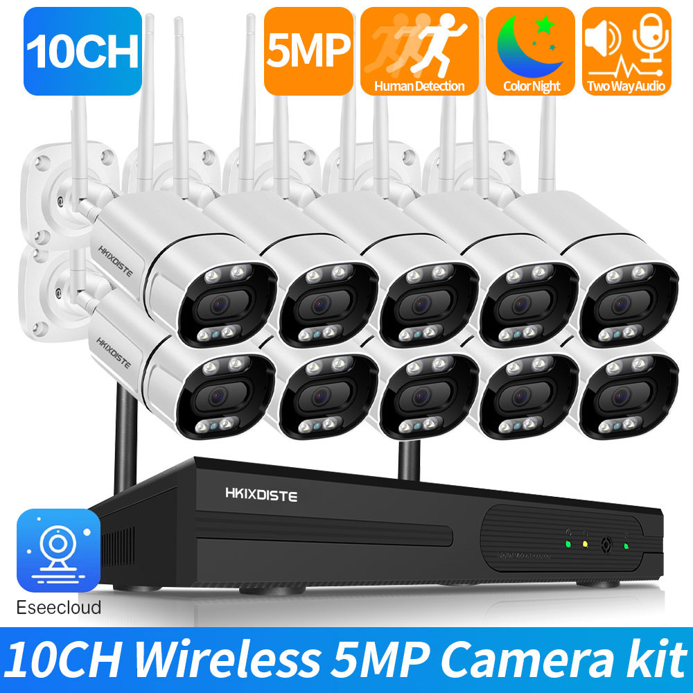 Plug and Play 8CH 10CH Audio 5 - Nvr Kit 8 Channel บทวิจารณ์และราคา