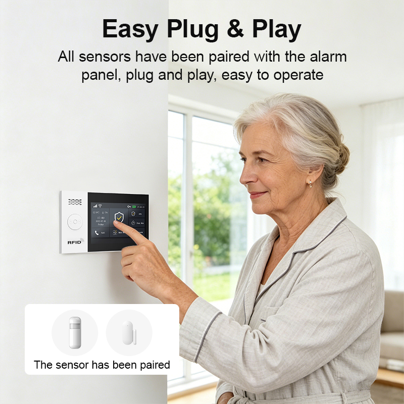 PGST 2G WiFi Alarm System Kit  - Home Security Ultimate บทวิจารณ์และราคา