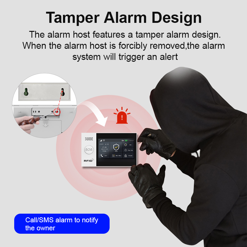 PGST 2G WiFi Alarm System Kit  - Home Security Ultimate บทวิจารณ์และราคา