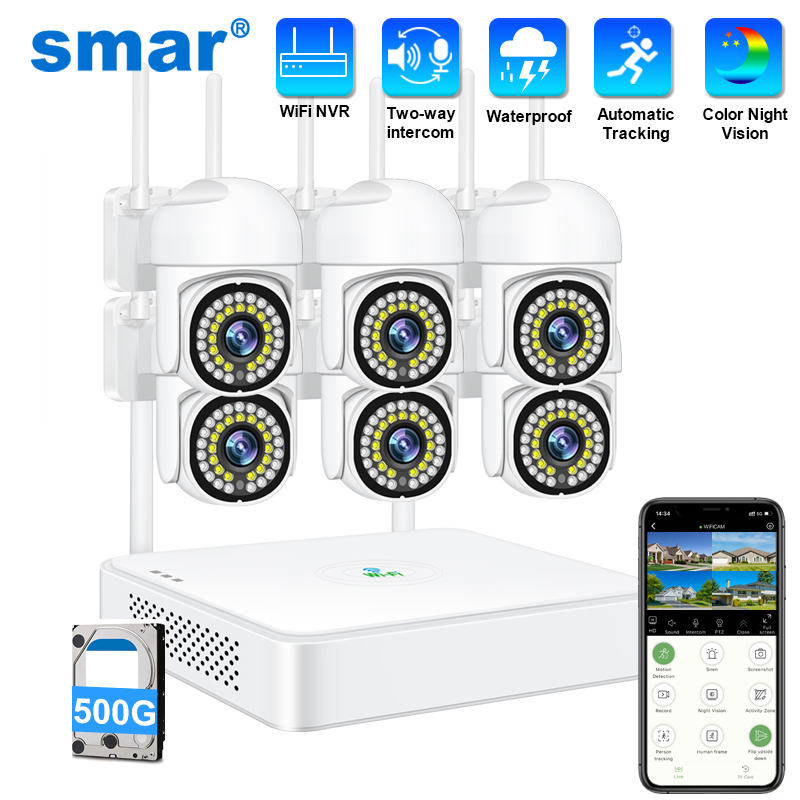 Smar 3MP Wireless CCTV Securit - Home Security Ultimate บทวิจารณ์และราคา