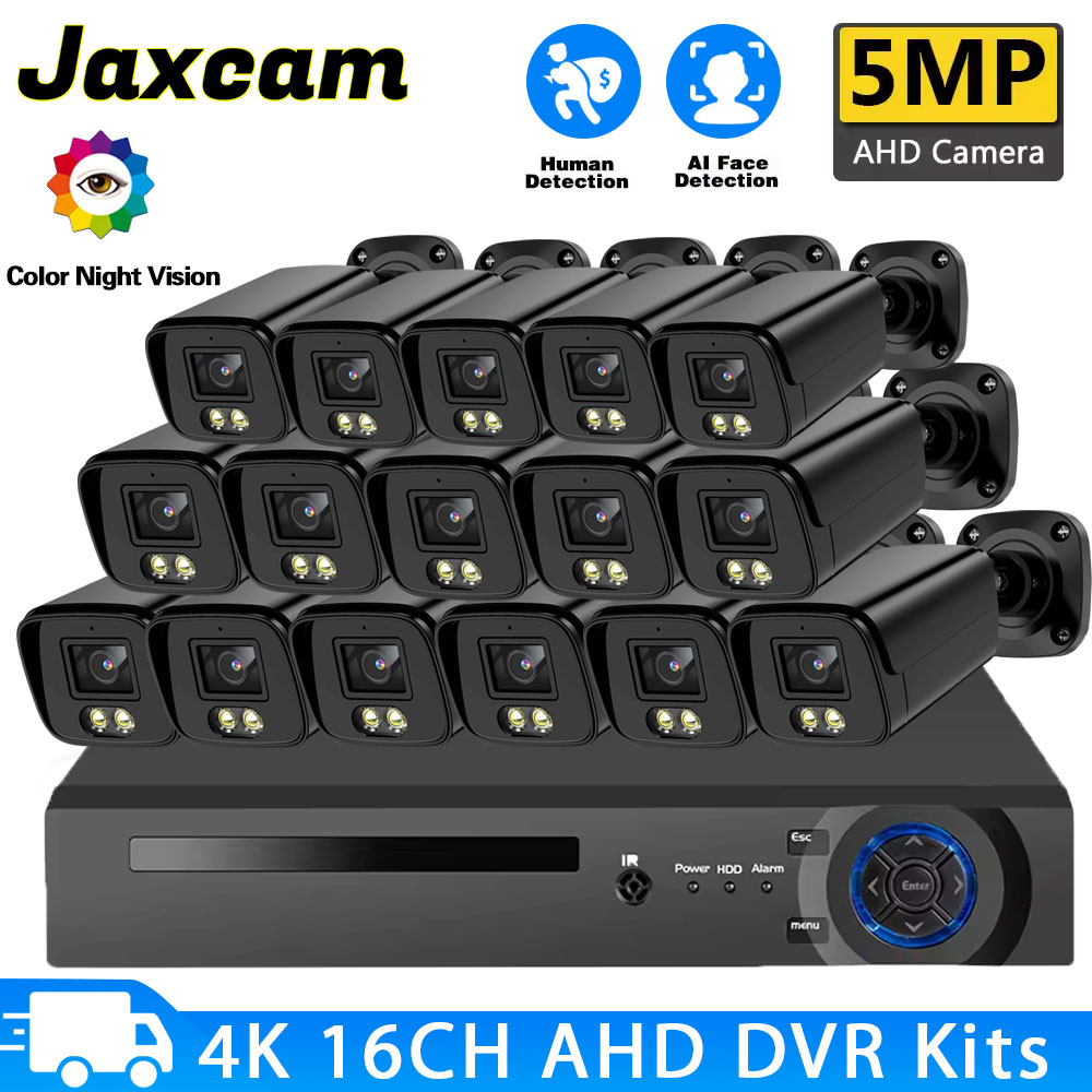 5MP 16PCS AHD Security Camera  - Home Security And Cctv บทวิจารณ์และราคา