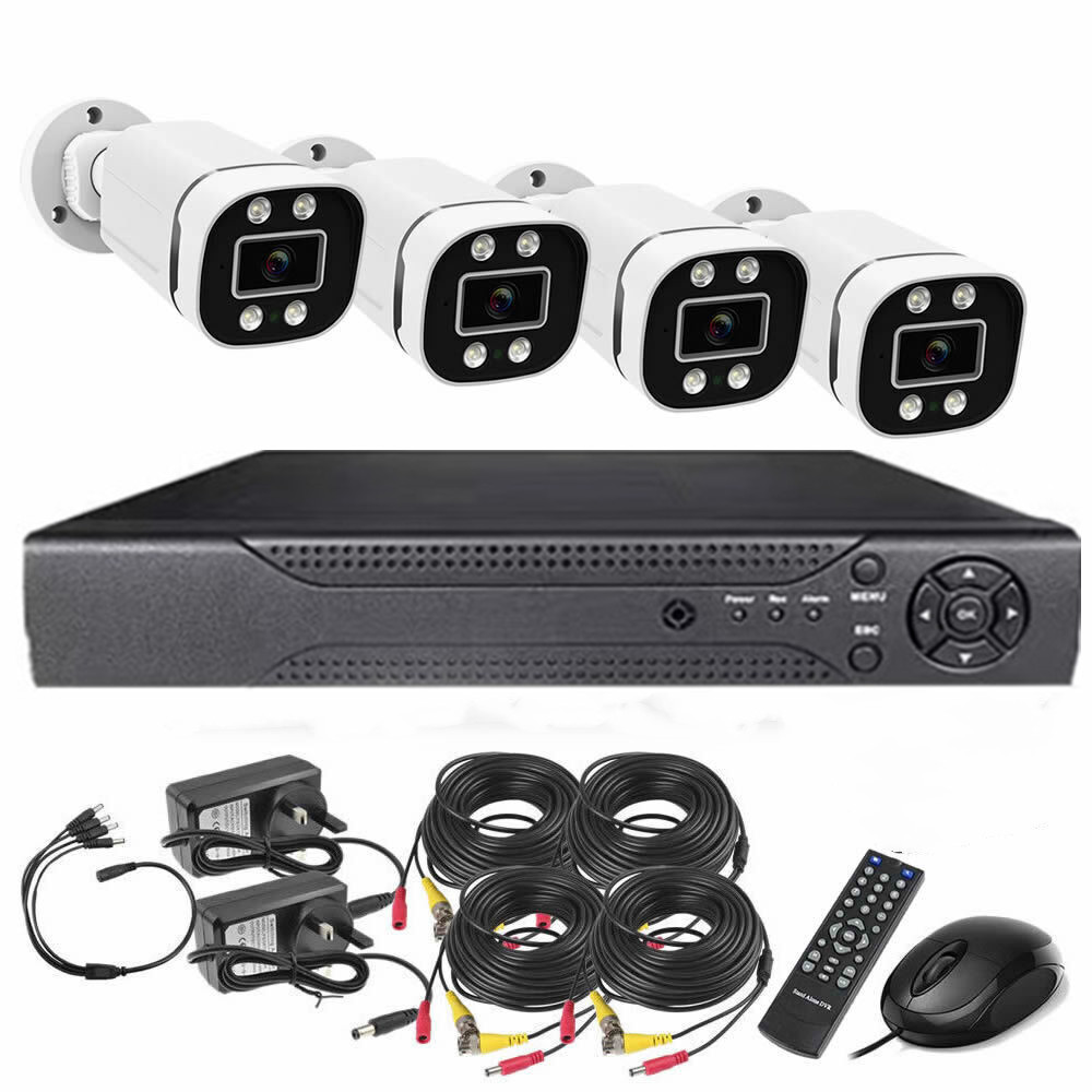 4CH 8CH AHD 2MP 5MP AHD Outdoo - Home Security And Cctv บทวิจารณ์และราคา