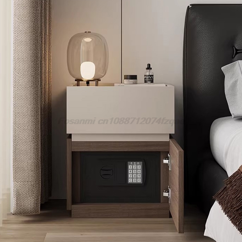 Italian Minimalist Nightstand  - Home Security Units บทวิจารณ์และราคา