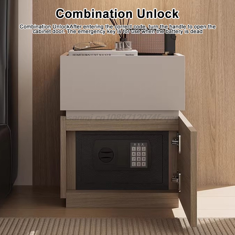 Italian Minimalist Nightstand  - Home Security Units บทวิจารณ์และราคา