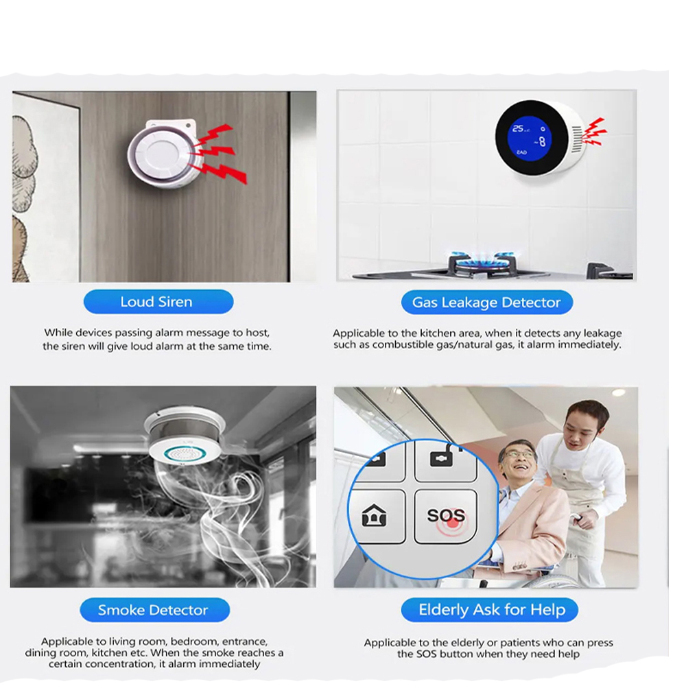 PGST 4G Tuya Smart Home Alarm  - Home Security Ultimate บทวิจารณ์และราคา