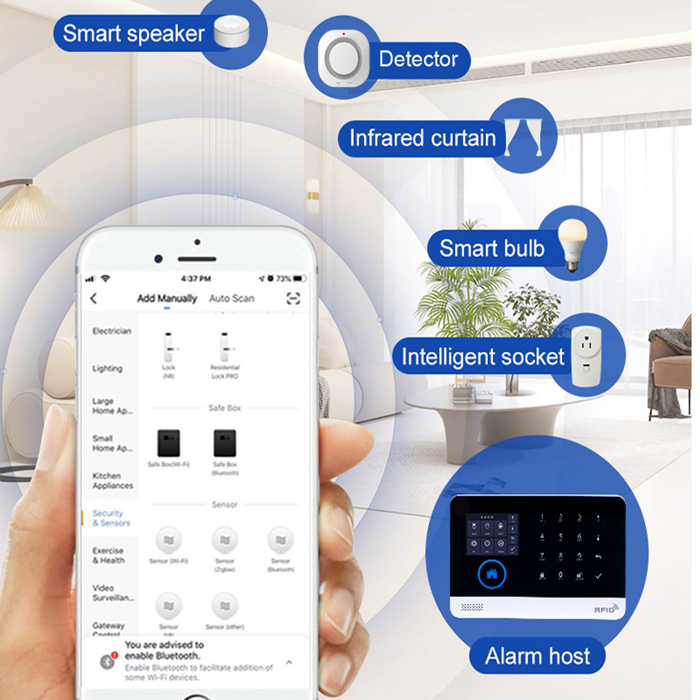 PGST 4G Tuya Smart Home Alarm  - Home Security Ultimate บทวิจารณ์และราคา