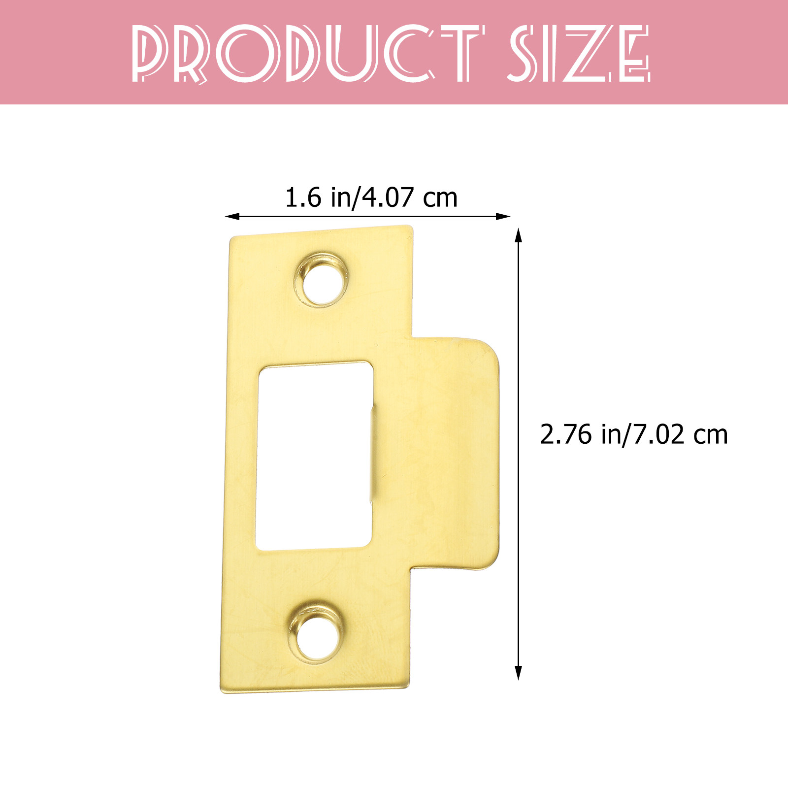 2Pcs Lock Tongue Deadbolt Stri - Door Reinforcer Kit บทวิจารณ์และราคา