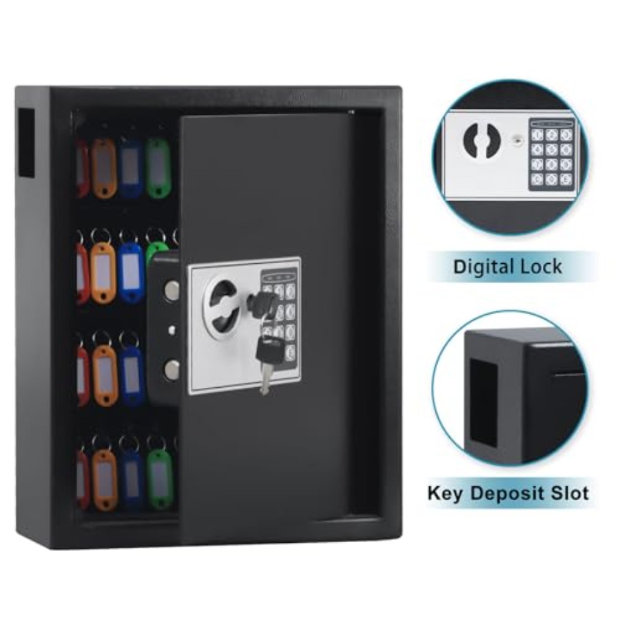 Wall mount electronic key cabi - Home Security Land บทวิจารณ์และราคา